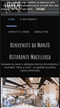 Mobile Screenshot of manzocarni.com
